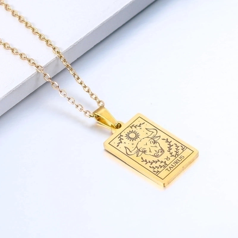 Minimalist Constellation Stainless Steel Plating Necklace