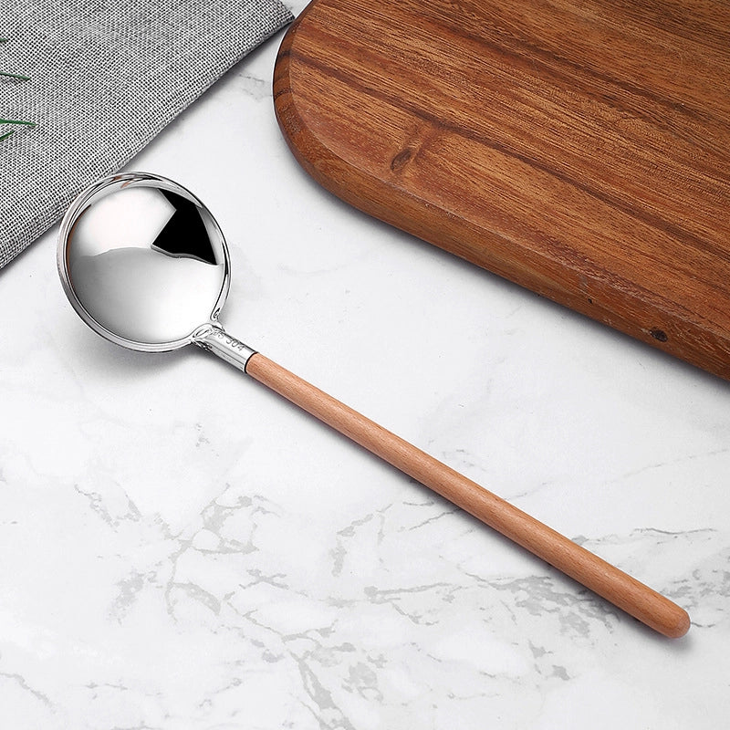 Casual Solid Color Stainless Steel Spoon