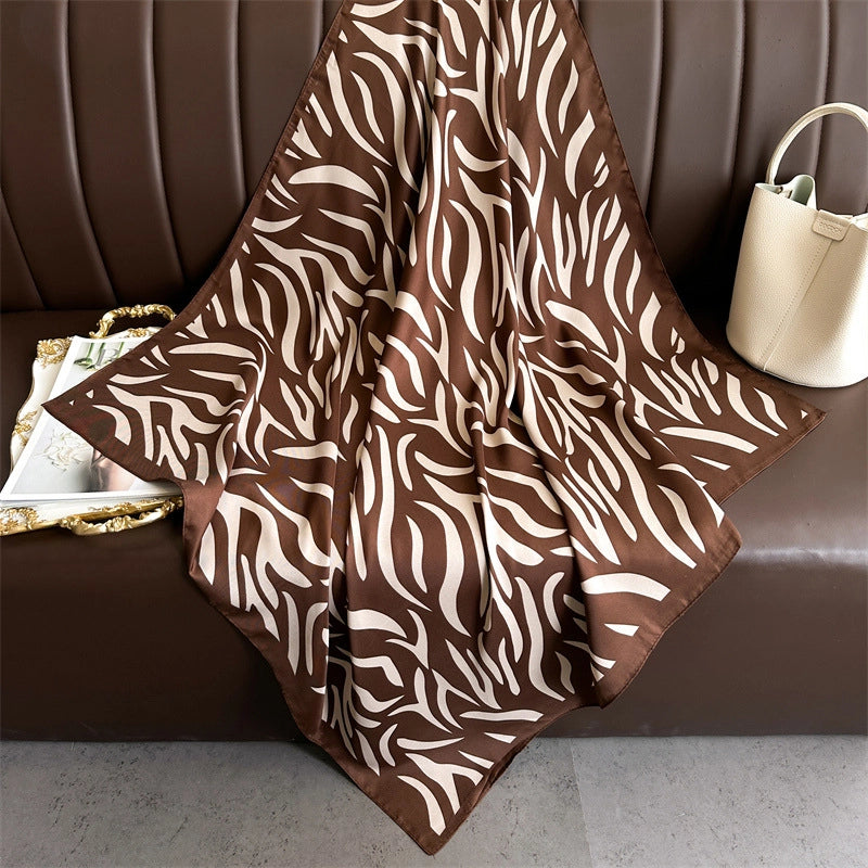 Women's Elegant Business Basic Twill Polyester Kerchief