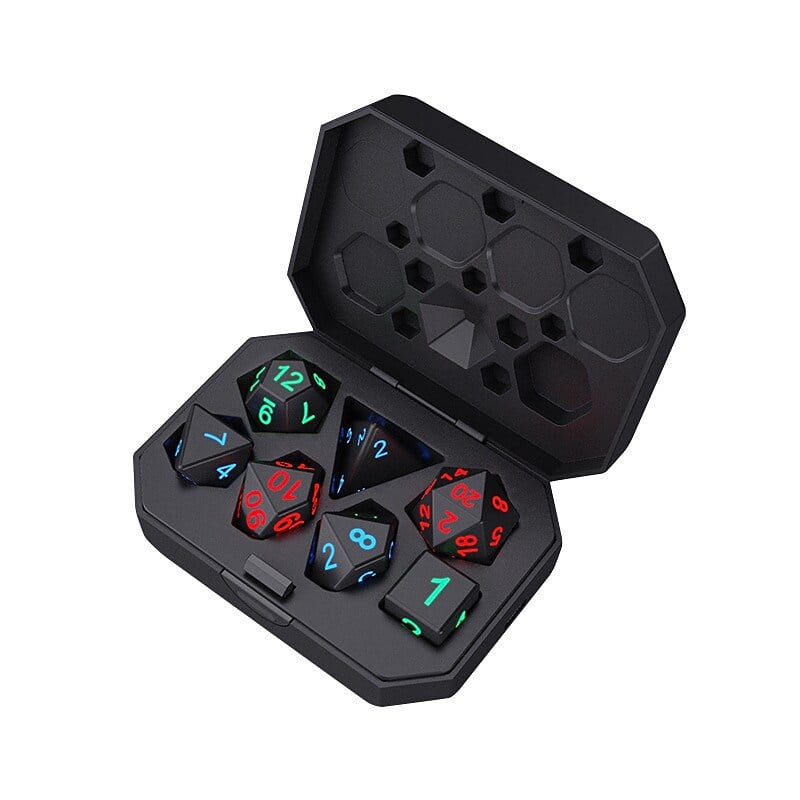 DND Dice Rechargeable with Charging Box7 PCS