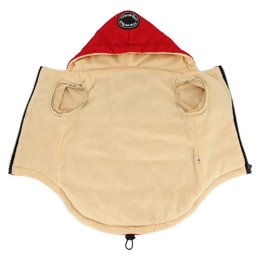 Warm Dog Jacket With Harness