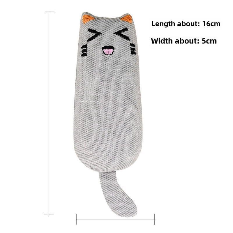 Cat Yellow Duck Dog Toy Plush Bite-Resistant Molar Sound Solving Artifact Golden Corgi Pet Supplies