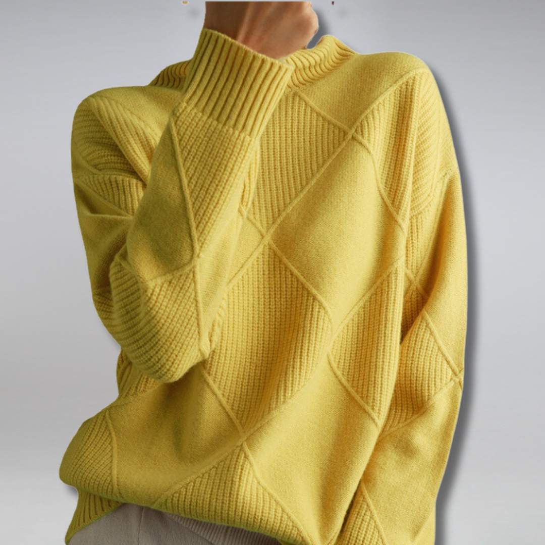 Amalia - soft cashmere turtleneck sweater