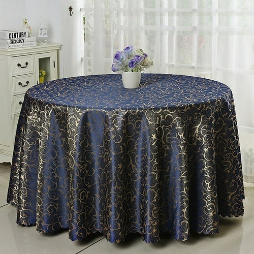 6 Colors Jacquard Tablecloth Cover Damask Pattern for Wedding Hotel