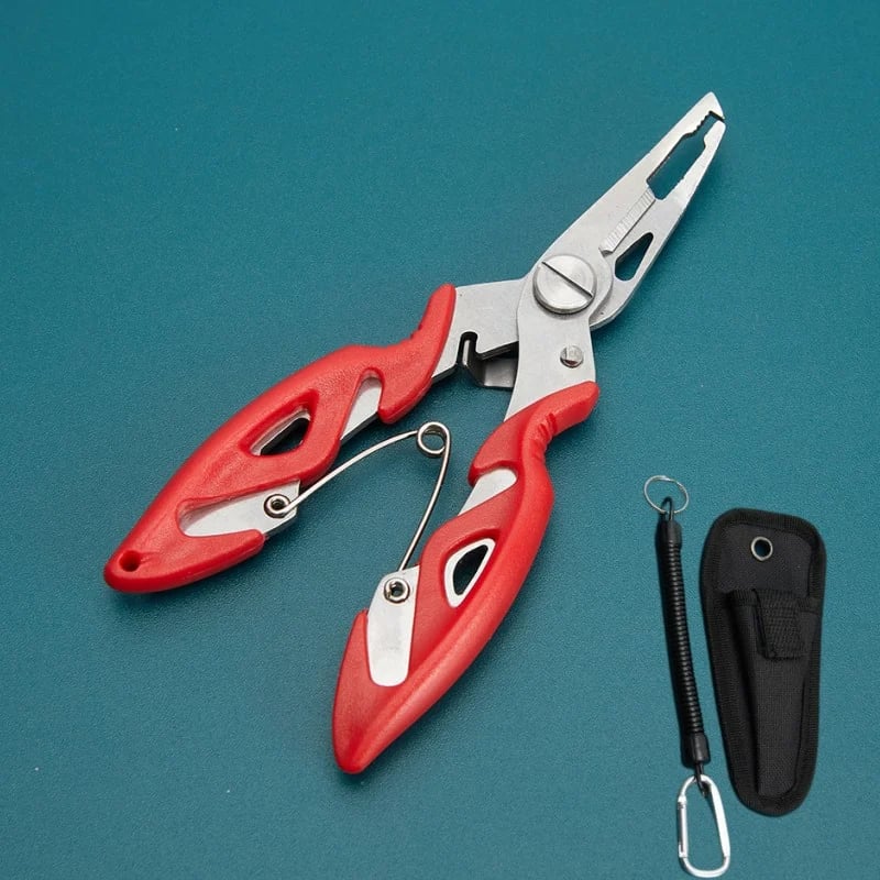 Multifunctional fishing pliers set(  Plier+Anti-drop cord+bag)