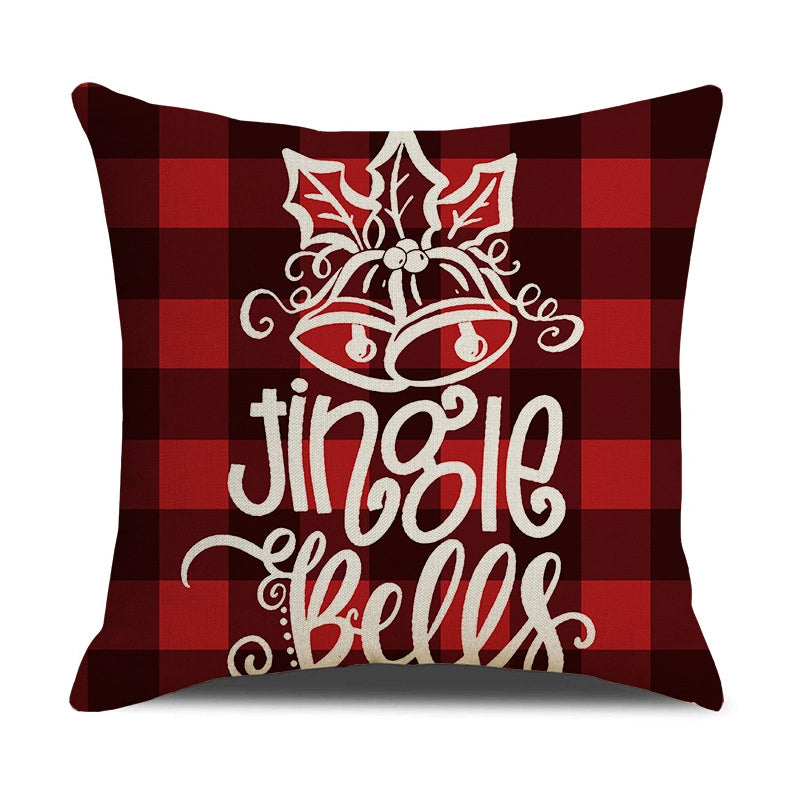 Fashion Letter Elk Polyester Pillow Cases