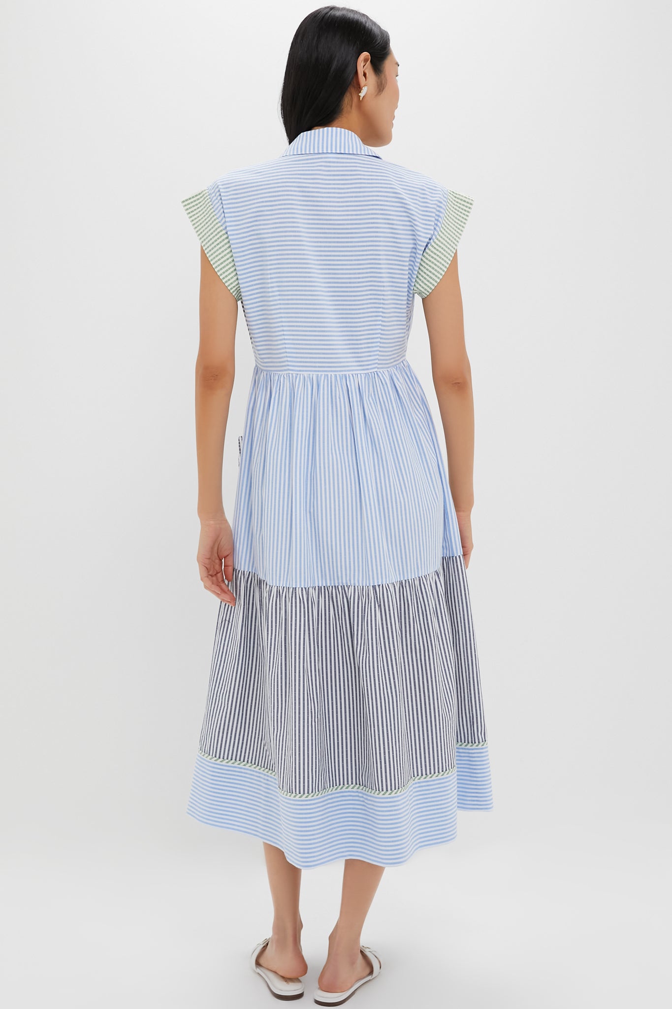 Croquet Stripe Sarah Dress