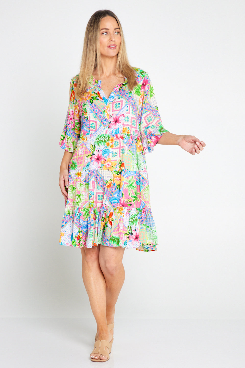 Dress - Tropical Multi