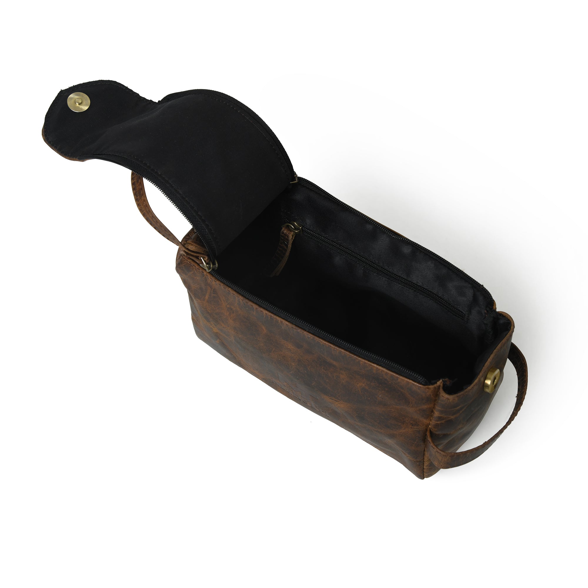 The Rustic Brown Toiletry