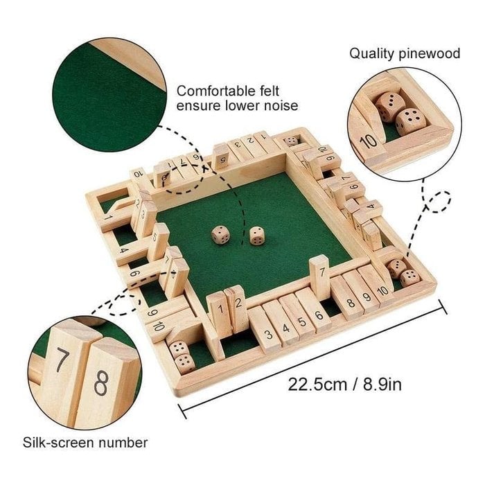 (Weekend sales- SAVE 49% OFF)Best Family Toys👍Wooden Board Game🧩Buy 2 Free Shipping