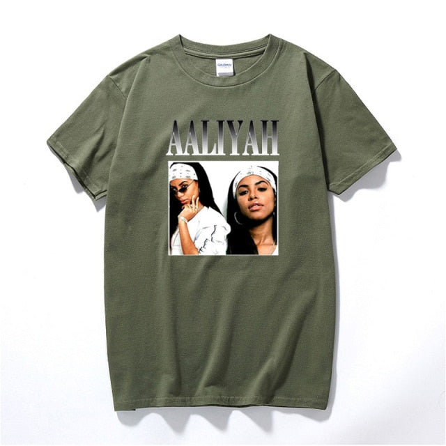 Aaliyah 90s Tee