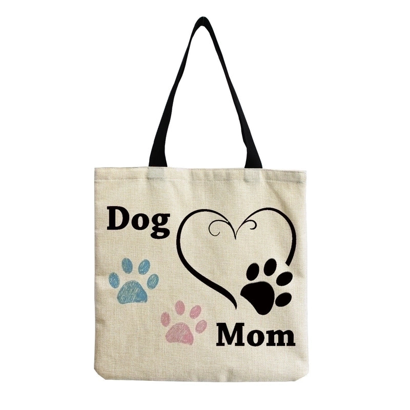 Women's Minimalist Letter Shopping Bags