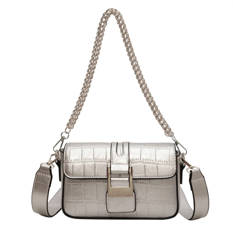 Women's Small Summer Pu Leather Streetwear Shoulder Bag