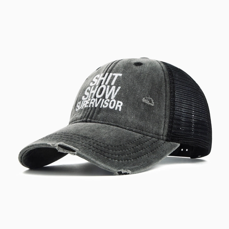 2 Pieces Unisex Minimalist Letter Curved Eaves Baseball Cap