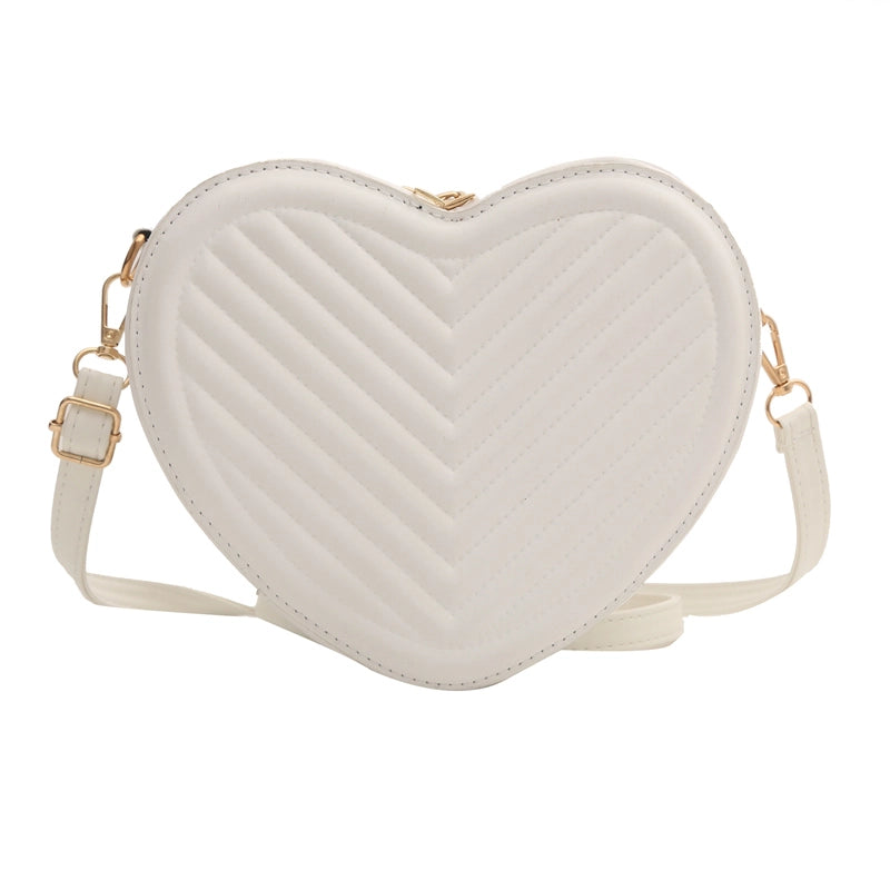 Women's Medium Pu Leather Solid Color Streetwear Zipper Crossbody Bag