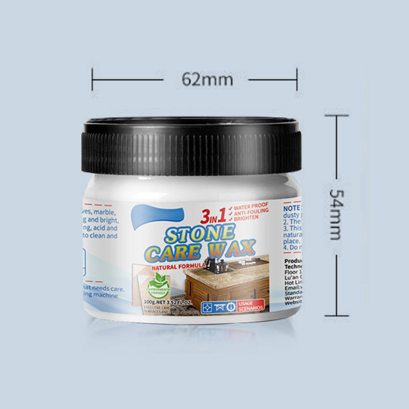 Stone Maintenance Polishing Wax for Home Use