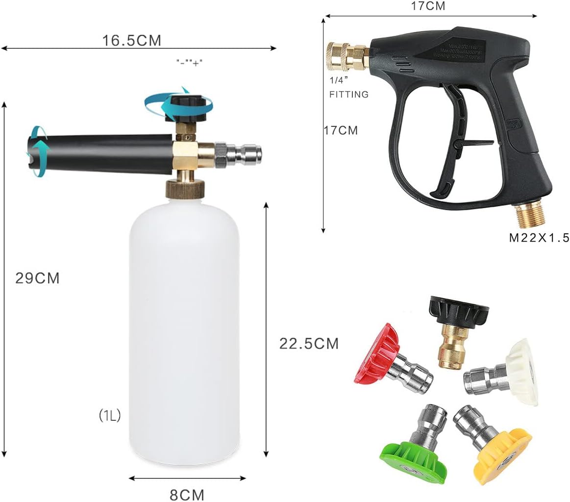 Summer Hot Sale Promotion-49% OFF Foam Cannon Dual Connector Accessory