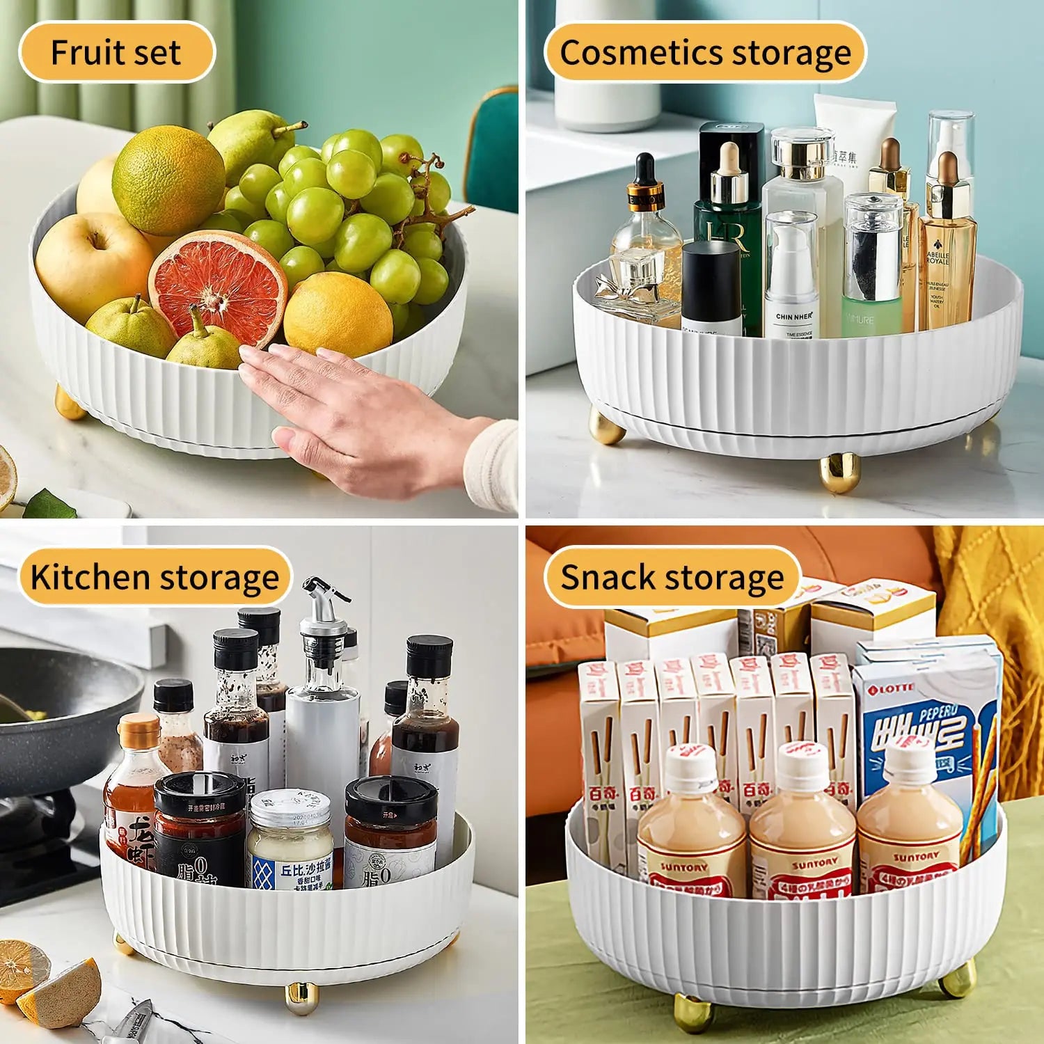 Rotating Storage Rack