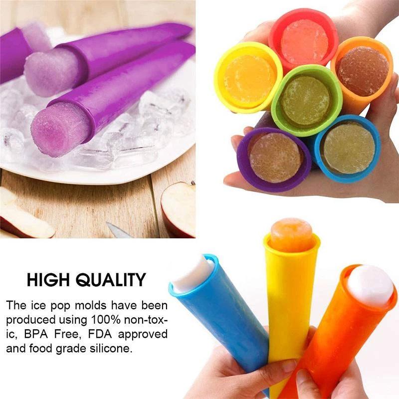 Silicone Ice Pop Mold Set