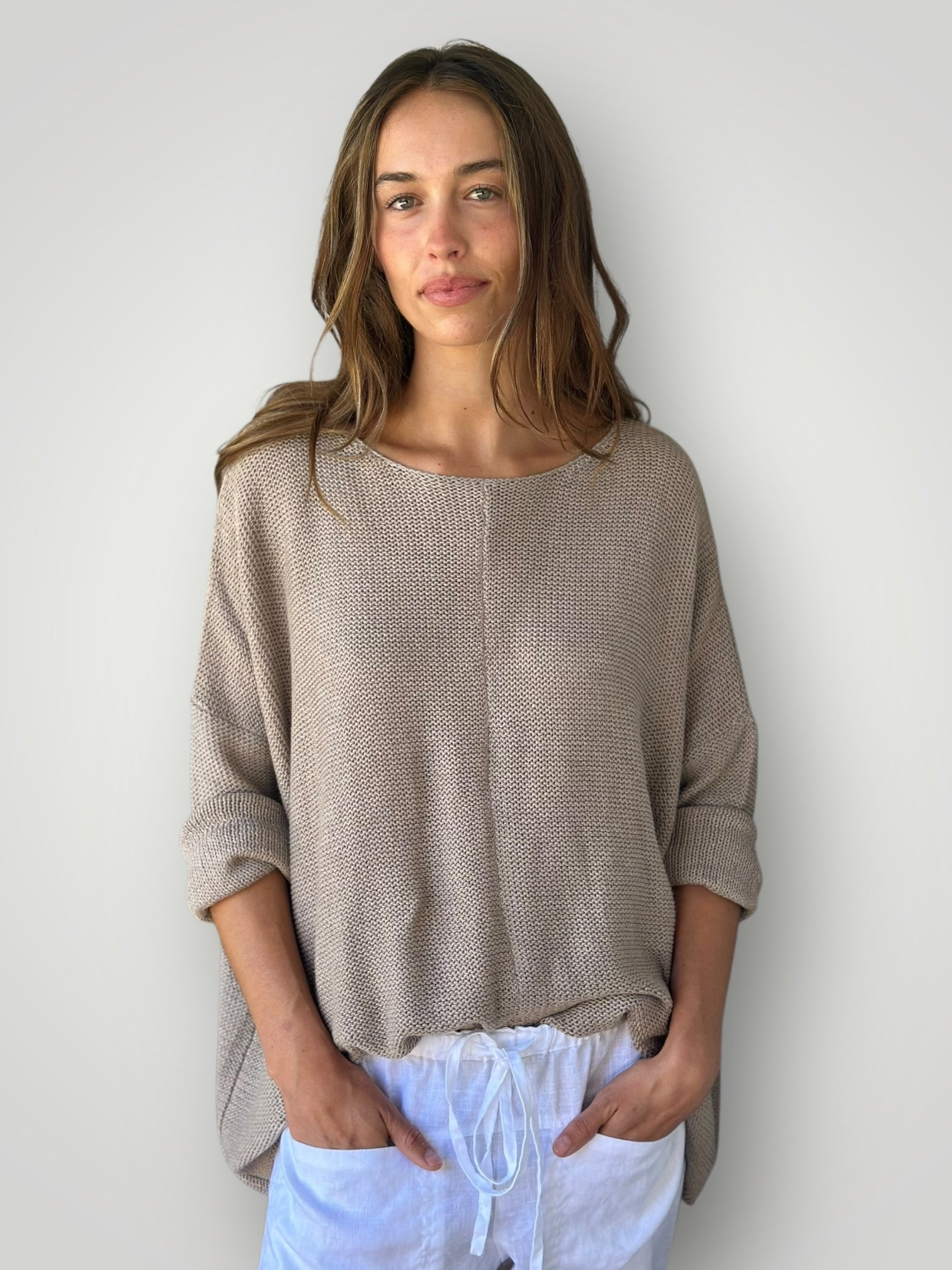 stella jersey - natural cotton knit
