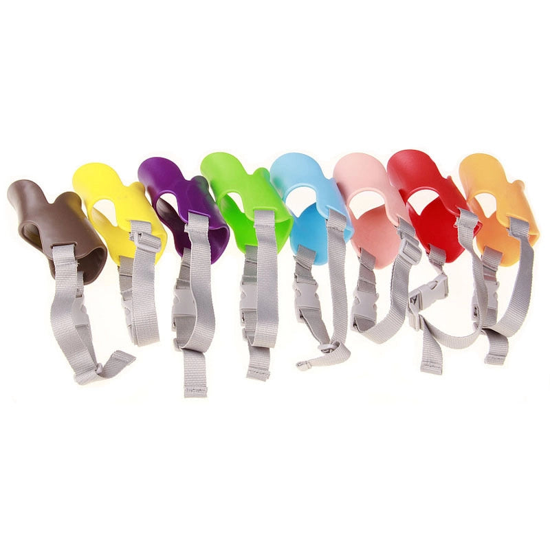 Soft Silicone Duckbill Muzzle For Pets Anti-bite Anti-noise Dog Mask Packaging Pet Supplies