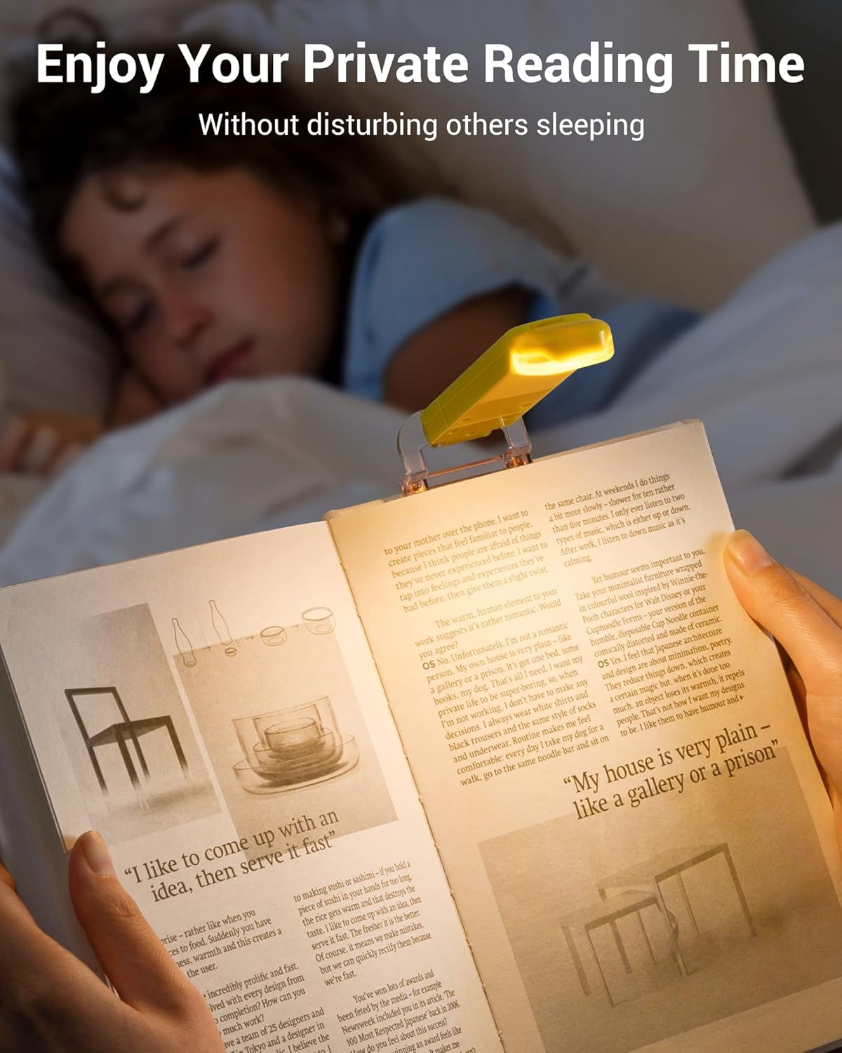 Rechargeable Book Light