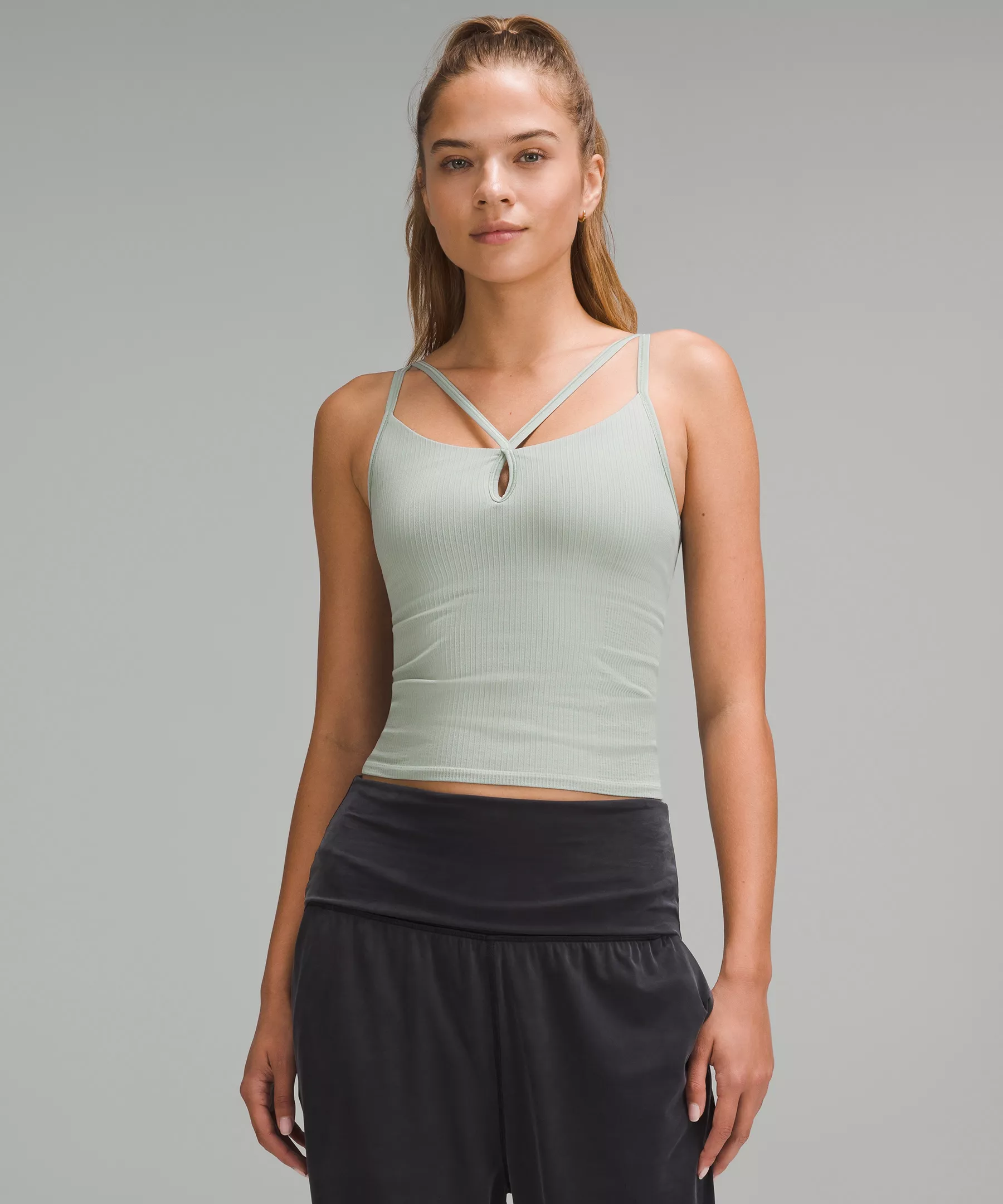 Ebb to Street Strappy Cropped Tank Top Light Support, B/C Cup
