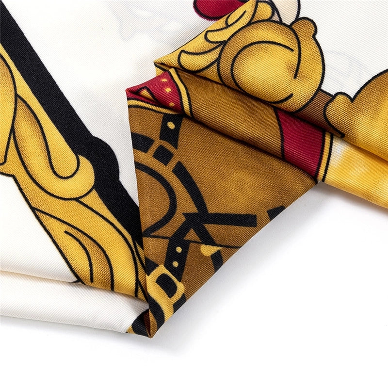 New Silk Scarf Print Ladies Shawl Scarf
