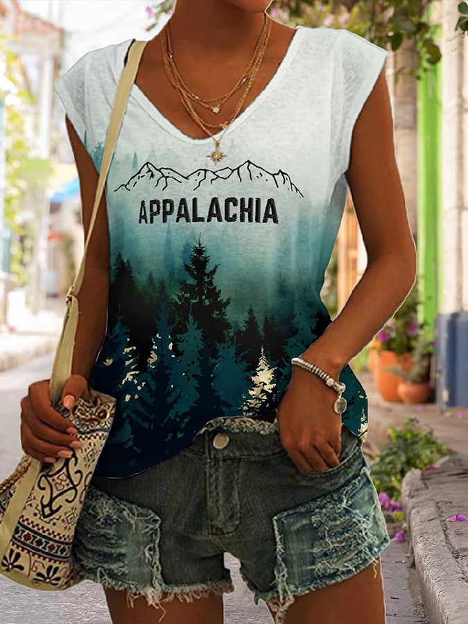 Women's Appalachia Strong Print Vest