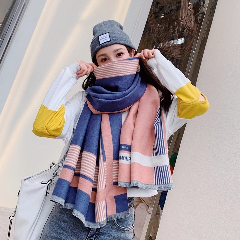 Warmth Thick Imitative Cashmere Scarf