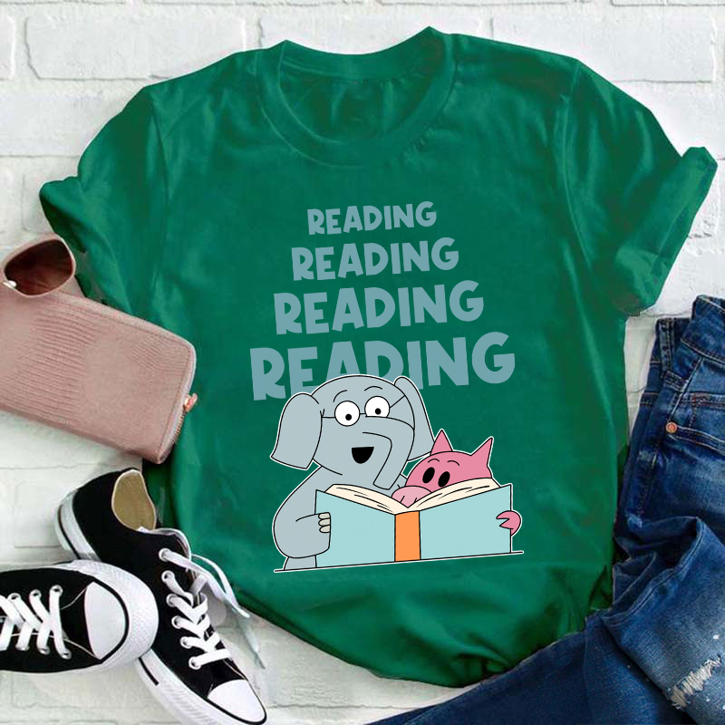 Reading Reading Reading Teacher T-Shirt