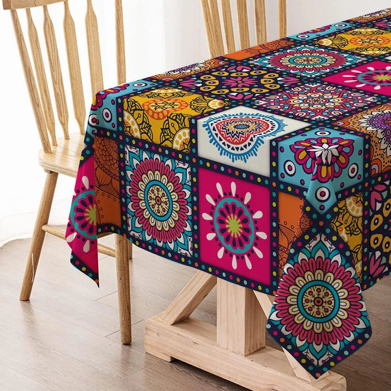 Minimalist Printing Polyester Tablecloths