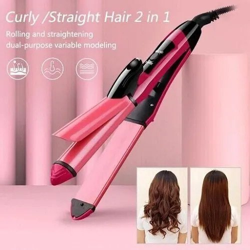 Imported Nova 2 In 1 Hair Curler & Straightener