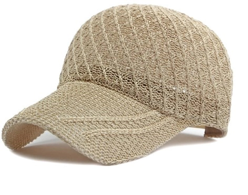 Women's Basic Lingge Curved Eaves Baseball Cap