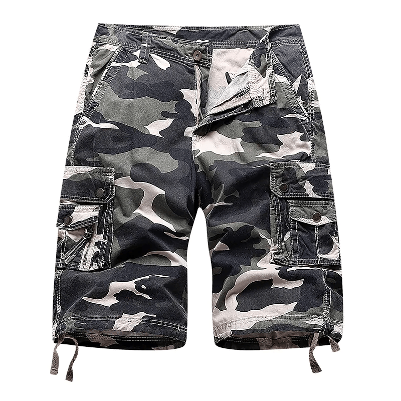 Outdoor Military Tactical Camo Cargo Shorts