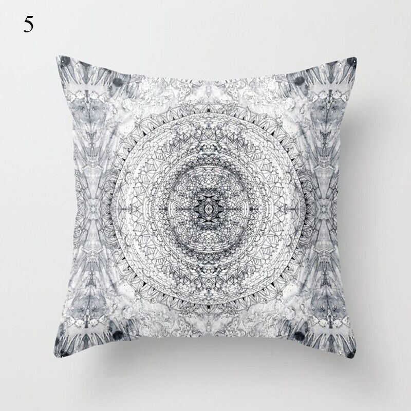 18 Cushion Cover Pillow Case Home Sofa Decor Pillowslip Waist Pillow Cover Soft