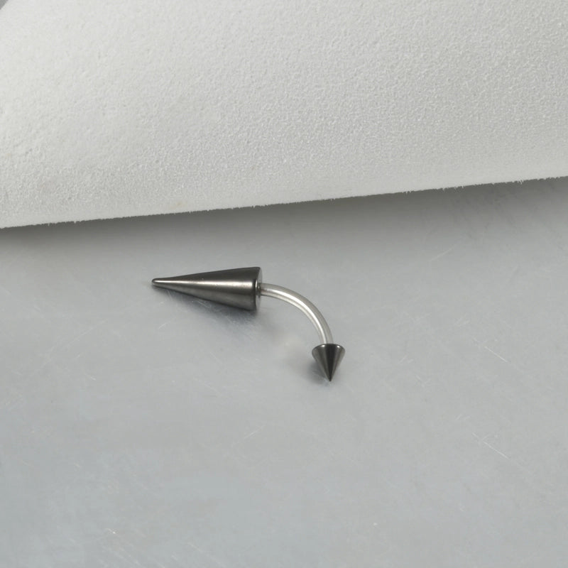 4 Pieces Eyebrow Studs Casual Exaggerated Minimalist Solid Color 304 Stainless Steel Plating 18K Gold Plated