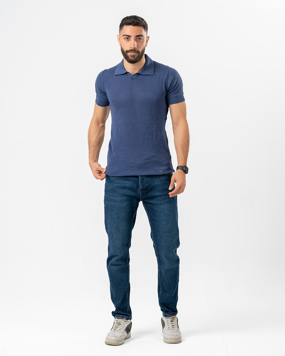 Men Knitted T-shirt
