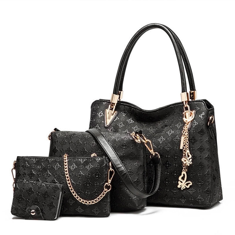 Women's All Seasons Pu Leather Leopard Streetwear Square Zipper Shoulder Bag