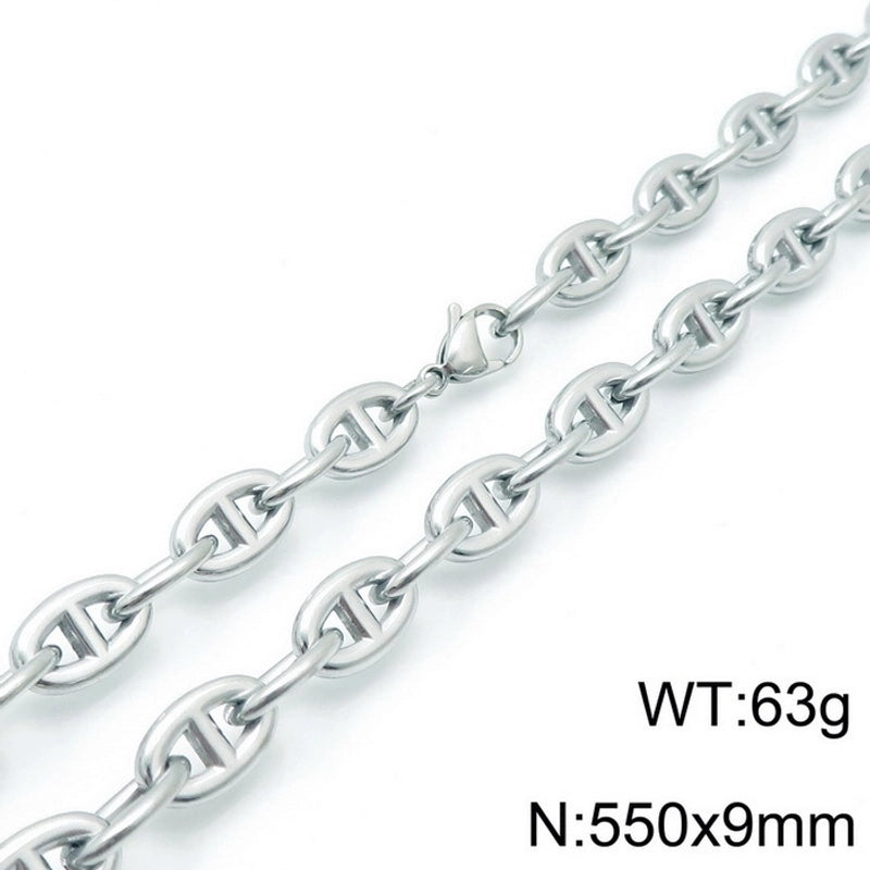 Titanium Steel 18K Gold Plated Fashion