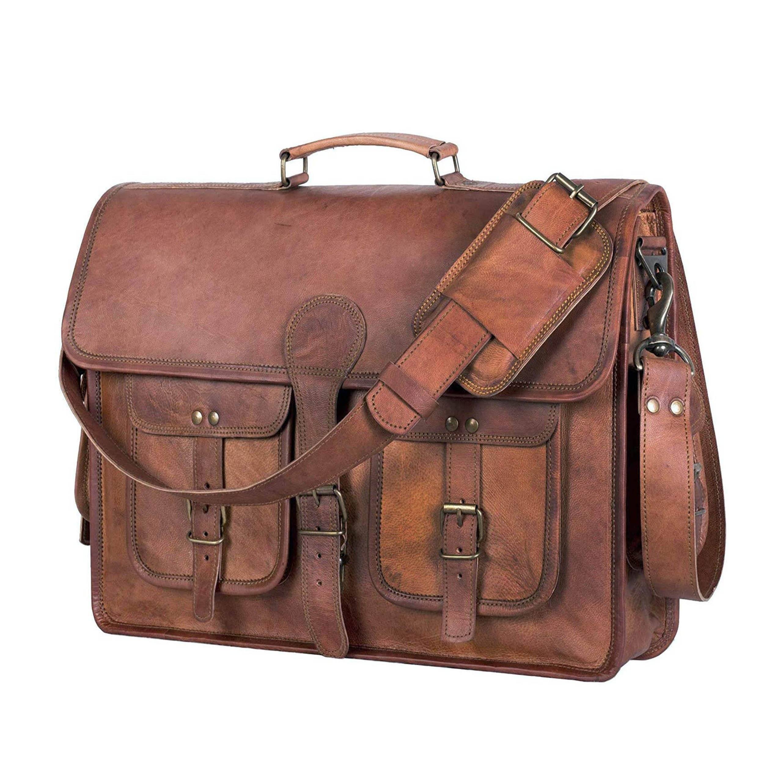 Cambridge Leather Briefcase