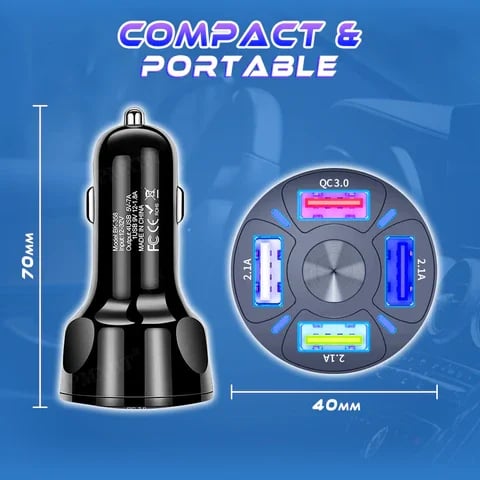 💥2023 Hot Sale💥- 4 In 1 Universal Charging Car Port