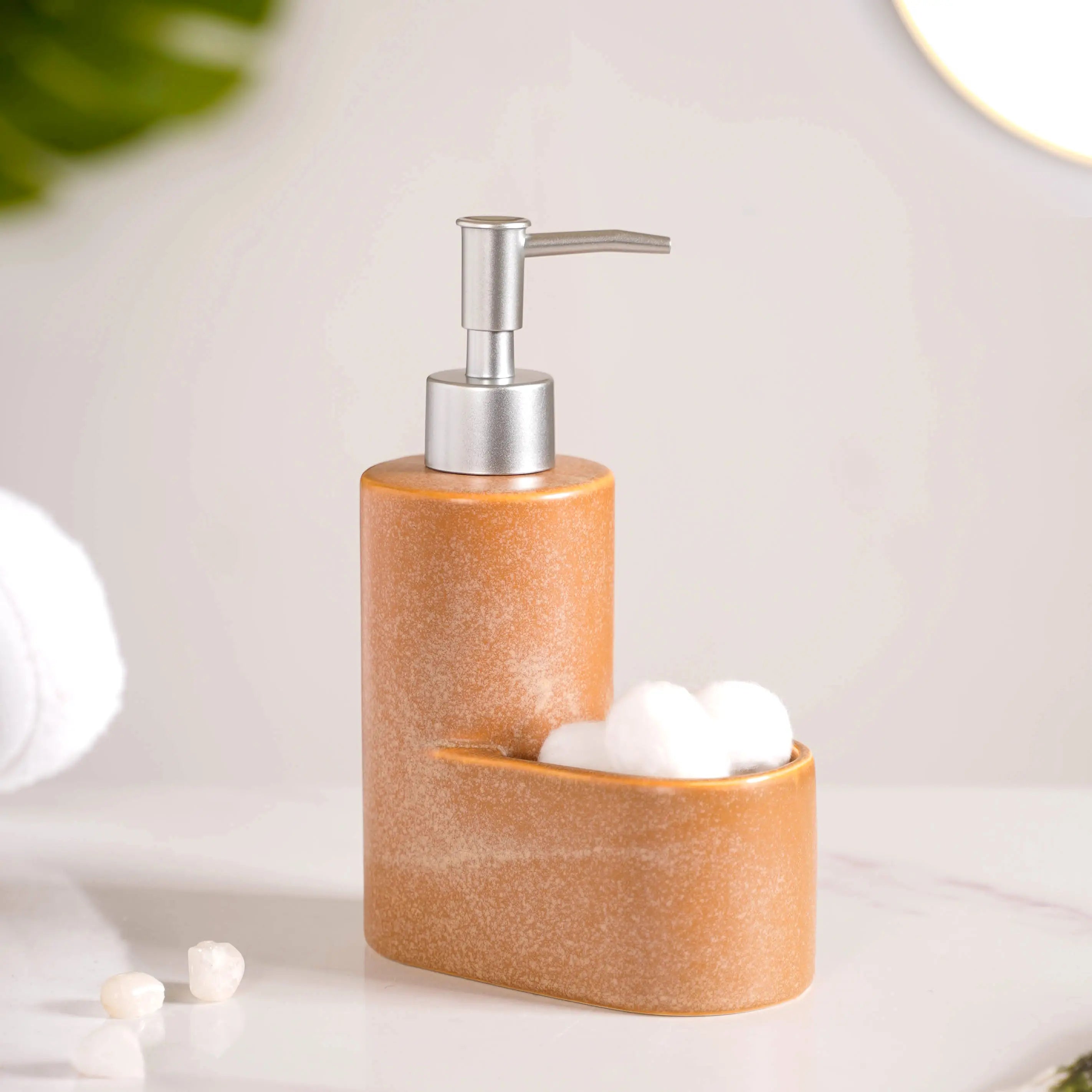 Liquid Soap Dispenser With Holder