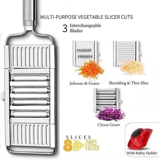(🔥🔥PROMOTION-49% OFF)Multi-Purpose Vegetable Slicer Cuts Set(Buy 2 Free Shipping)