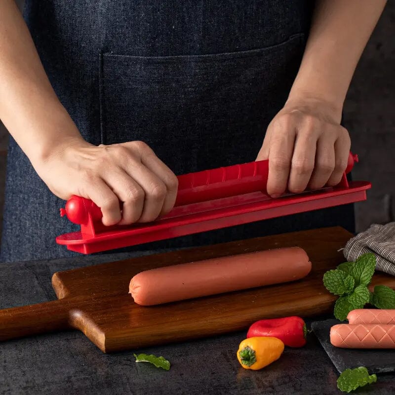 Perfect Criss-Cross Slots Hotdogs Slicer