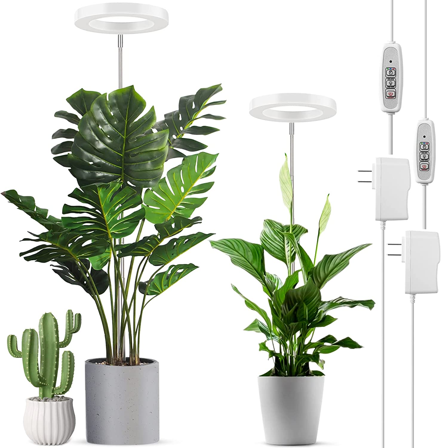 Full Spectrum Plant Grow Light - Height Adjustable