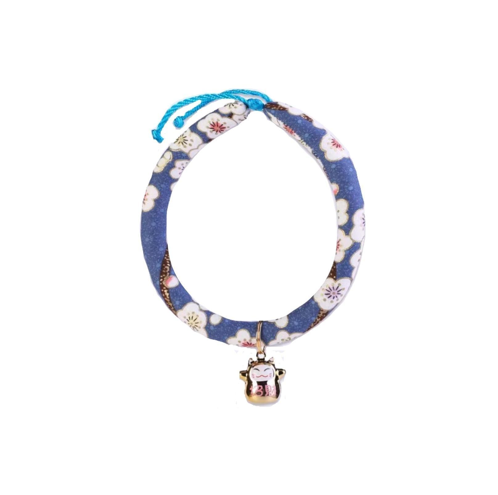 Japanese Style Flower Fusion Pet Collar