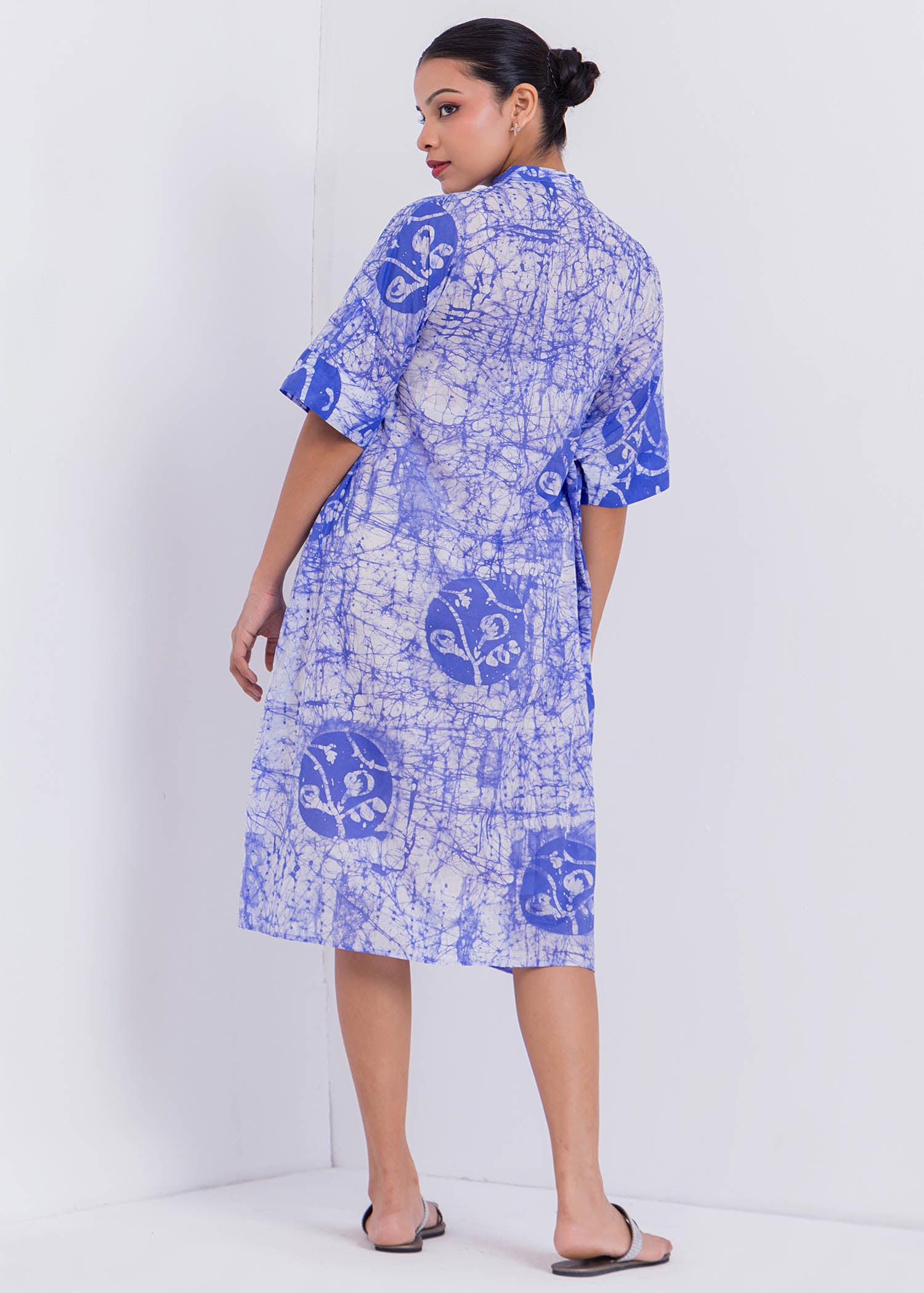 Batik Kaftan Dress