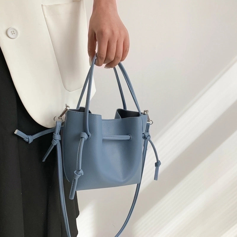 Women's Medium All Seasons Pu Leather Basic Bucket Bag