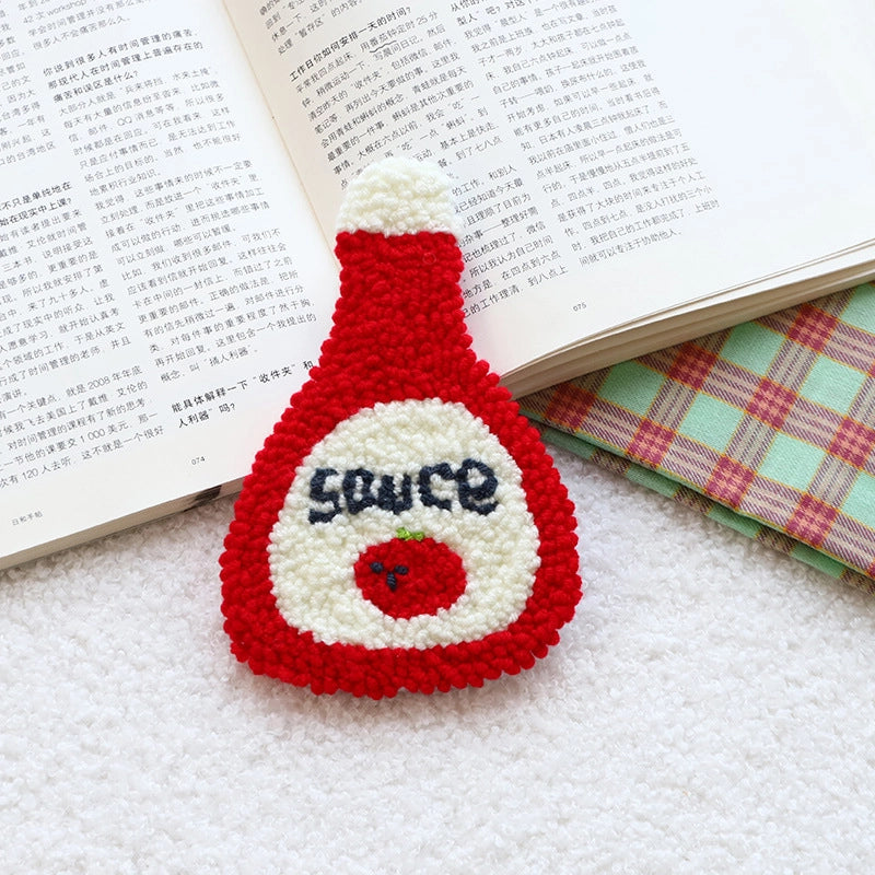 Cute Animal Letter Fruit Felt Cloth Yarn